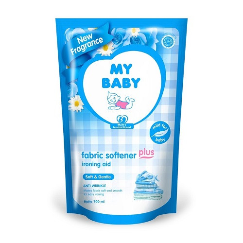 My Baby Softener Soft & Gentle Refill 700ml - Detergent Pakian