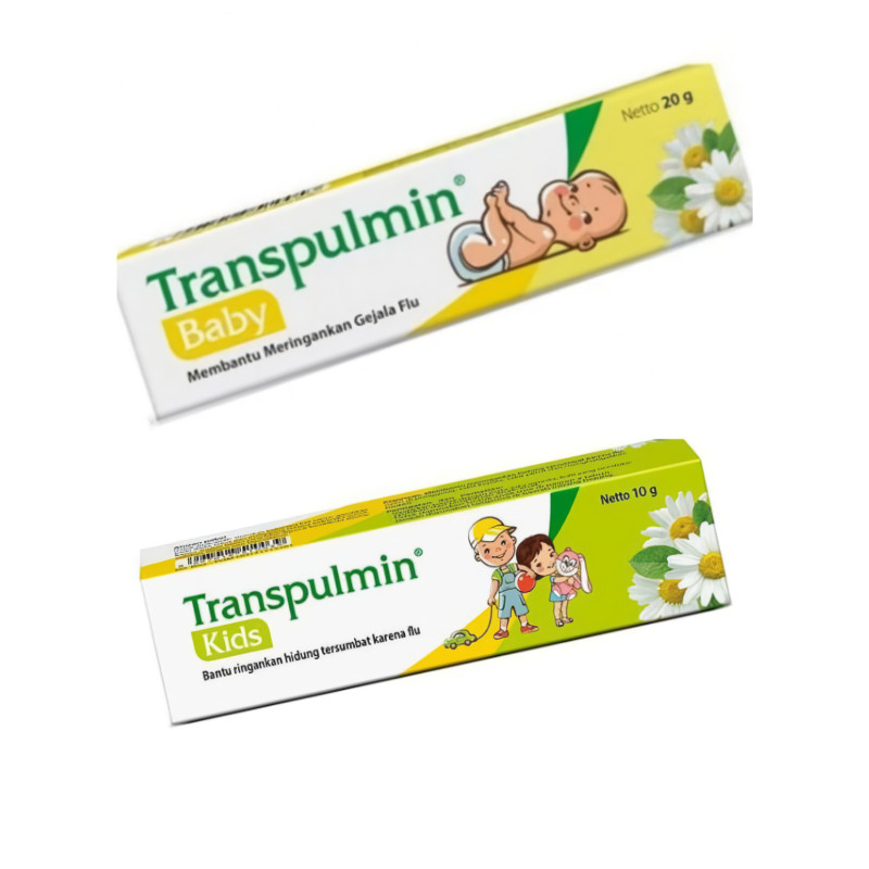 Transpulmin Kids Dan Baby Balsem Untuk Anak