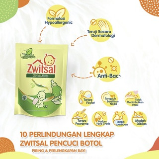 Zwitsal Baby Bottle Cleanser 425ml - Pencuci Botol