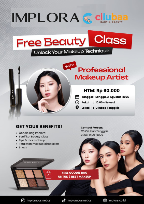 ✨✨ BEAUTY CLASS with IMPLORA ✨✨