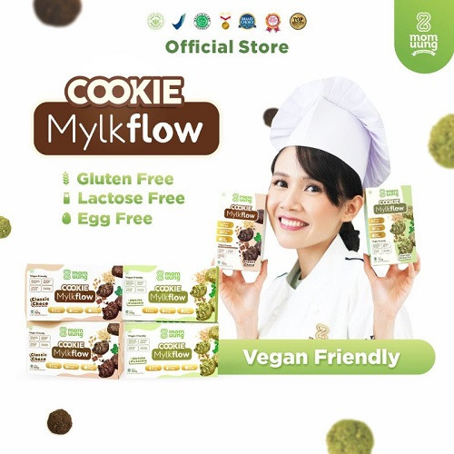 Mom Uung Cookies Mylkflow 150gr - Cookies Pelancar Asi