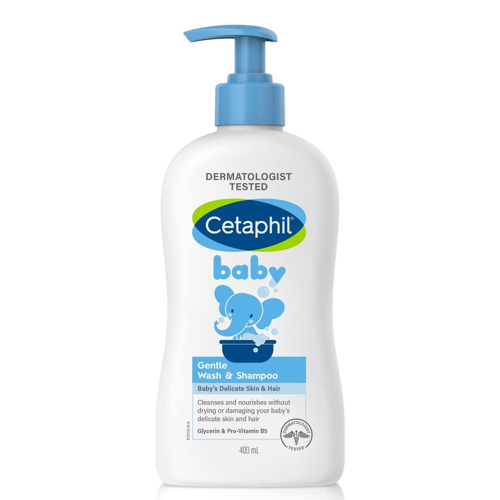 Cetaphil Baby Gentle Wash & Shampo 230ml/400ml - Sabun bayi