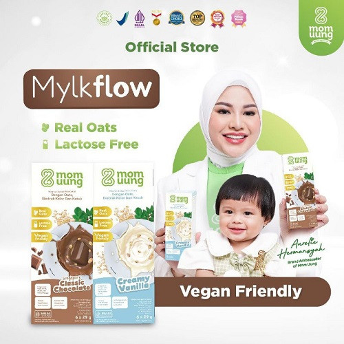 Mom Uung Susu ASI Booster Mylkflow 29gr - Susu Pelancar ASI